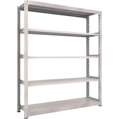 Kệ trung tải loại TRUSCO M3 1800 x 471 x H2100 5 tầng đơn kệ xám neo