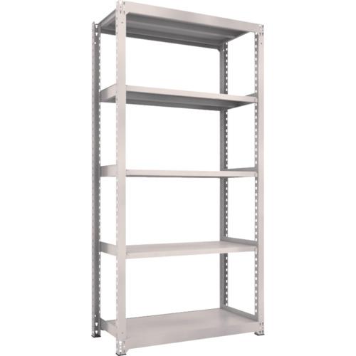 TRUSCO M3 loại kệ trung bình 1200 x 571 x H2400 5 tầng đơn kệ xám neo