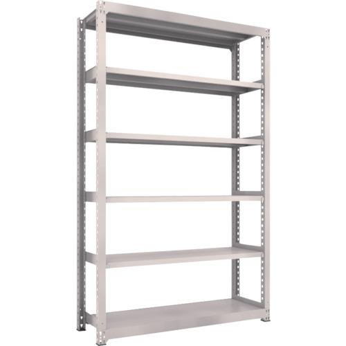 TRUSCO M3 loại kệ trung bình 1500 x 471 x H2400 6 bậc đơn màu xám neo