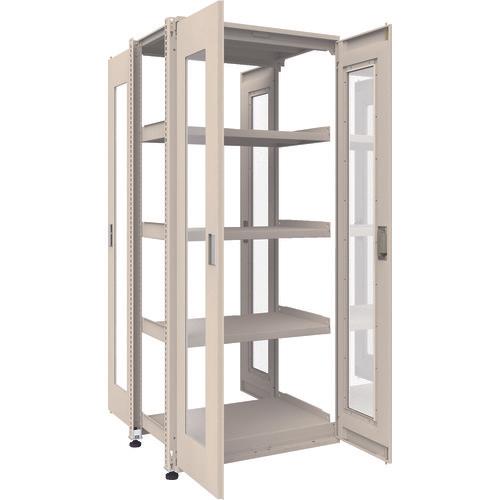 TRUSCO M3 loại UNIT trọng lượng trung bình kệ hai mặt loại cửa acrylic đôi kết nối H2100XW900