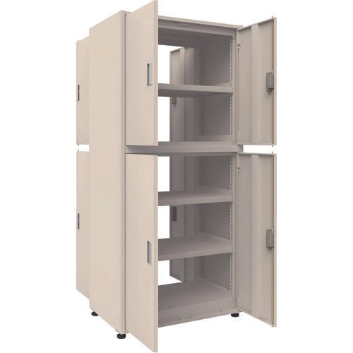 TRUSCO M3 loại UNIT trung bình kệ 2 mặt loại 4 cửa có tấm hông H2100XW900 đơn