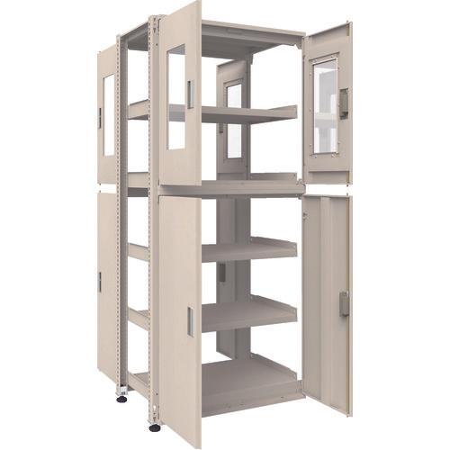 TRUSCO M3 loại UNIT kệ trung bình loại hai mặt trên acrylic 4 cửa kết nối H2100XW900