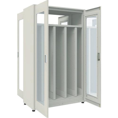 TRUSCO M3 loại UNIT kệ trọng lượng trung bình cửa acrylic đôi loại hai mặt có tấm bên H2100XW1200 với đơn vị 4 tấm P