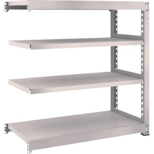 TRUSCO M5 loại kệ trung tải 1200 x 571 x H1200 4 tầng nối màu xám neo