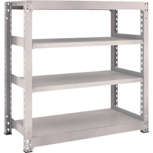 TRUSCO M5 loại kệ trung bình 1200 x 571 x H1200 4 tầng đơn kệ neo xám