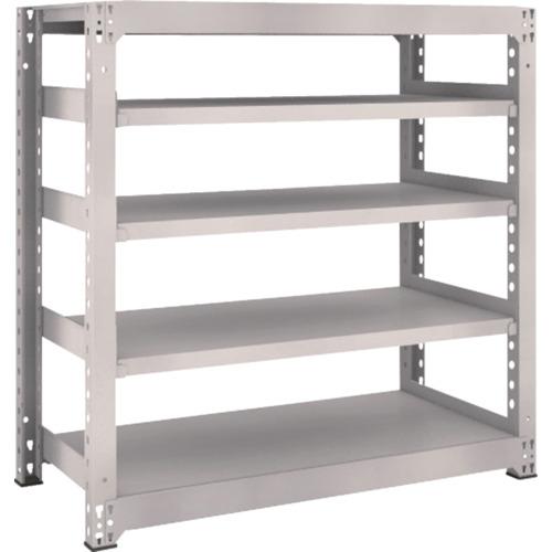 TRUSCO M5 loại kệ trung bình 1200 x 571 x H1200 5 tầng đơn kệ xám neo