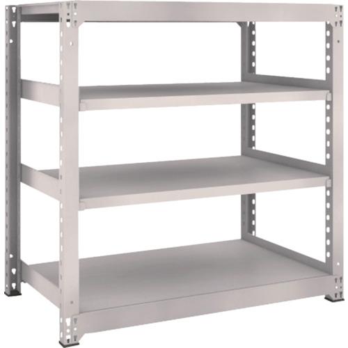 TRUSCO M5 loại kệ trung bình 1200 x 721 x H1200 4 tầng đơn kệ màu xám neo