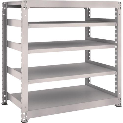 TRUSCO M5 loại kệ trung bình 1200 x 721 x H1200 5 tầng đơn kệ màu xám neo