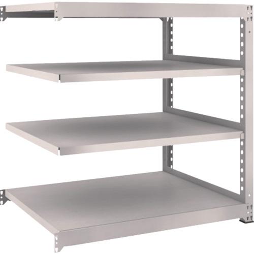 Kệ trung tải loại TRUSCO M5 1200 x 921 x H1200 4 tầng nối màu xám đen