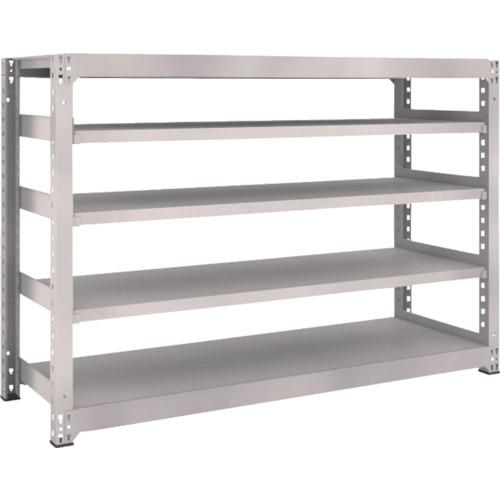 Kệ trung tải loại TRUSCO M5 1800 x 571 x H1200 5 tầng đơn kệ xám neo