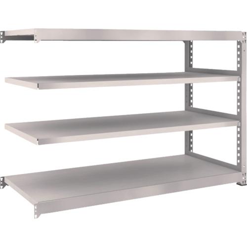 TRUSCO M5 loại kệ trung tải 1800 x 721 x H1200 4 tầng nối màu xám neo