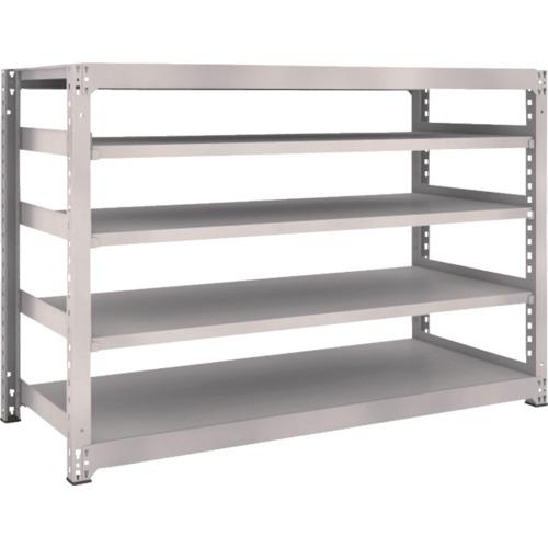 Kệ trung tải loại TRUSCO M5 1800 x 721 x H1200 5 tầng đơn kệ xám neo
