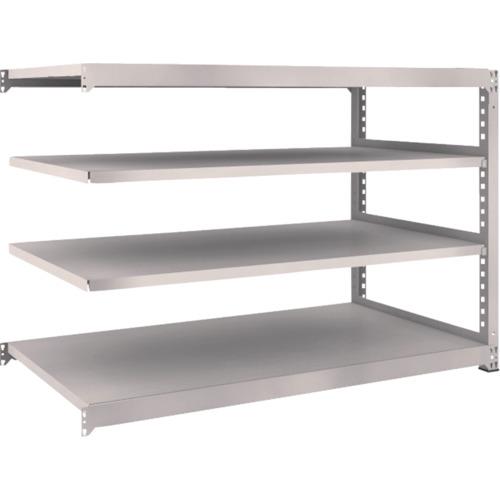 Kệ trung tải TRUSCO M5 loại 1800 x 921 x H1200 4 tầng nối màu xám đen