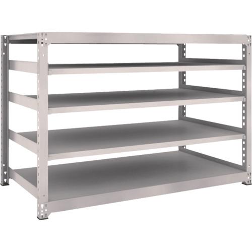 Kệ trung tải loại TRUSCO M5 1800 x 921 x H1200 5 tầng đơn kệ xám neo