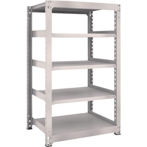 TRUSCO M5 loại kệ trung bình 900x721xH1500 5 bậc đơn màu xám neo
