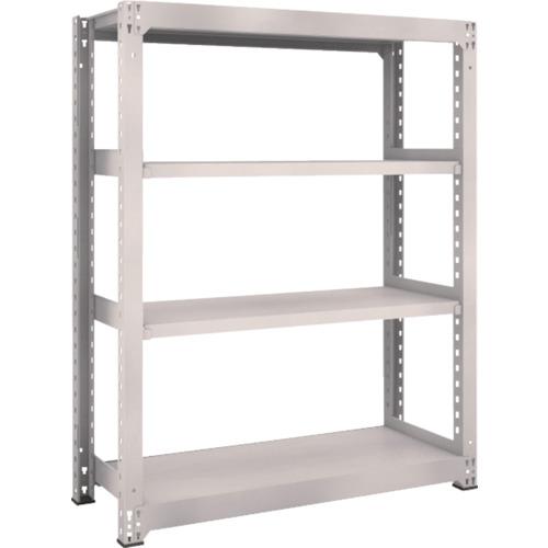 TRUSCO M5 loại kệ trung bình 1200 x 471 x H1500 4 tầng đơn kệ xám neo