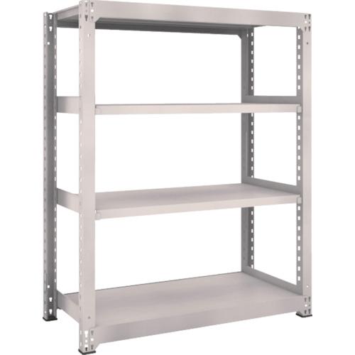 TRUSCO M5 loại kệ trung bình 1200 x 571 x H1500 4 tầng đơn kệ xám neo