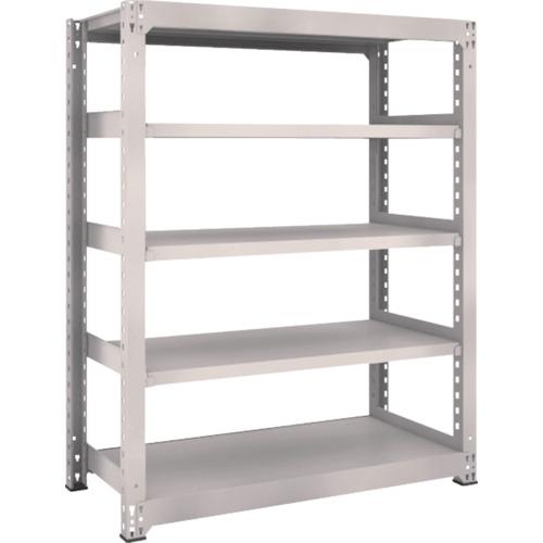 Kệ trung tải TRUSCO M5 loại 1200 x 571 x H1500 5 bậc đơn màu xám neo