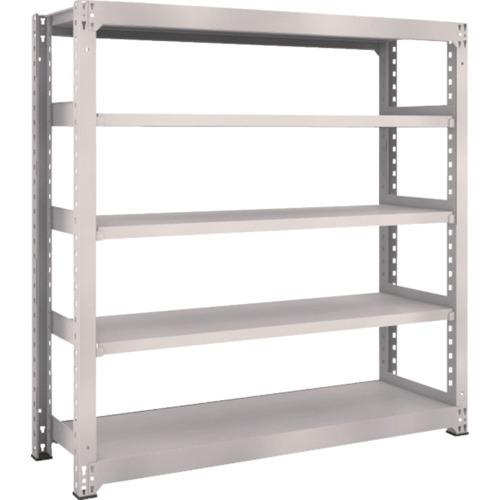 TRUSCO M5 loại kệ trung bình 1500 x 471 x H1500 5 tầng đơn kệ xám neo