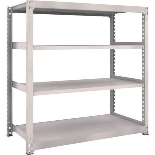 TRUSCO M5 loại kệ trung bình 1500 x 721 x H1500 4 tầng đơn kệ xám neo