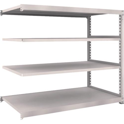 Kệ trung tải TRUSCO M5 loại 1800 x 921 x H1500 4 tầng nối màu xám đen