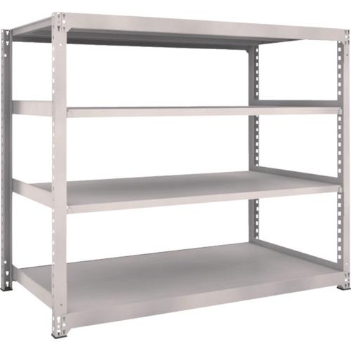 Kệ trung tải loại TRUSCO M5 1800 x 921 x H1500 4 tầng đơn kệ xám neo