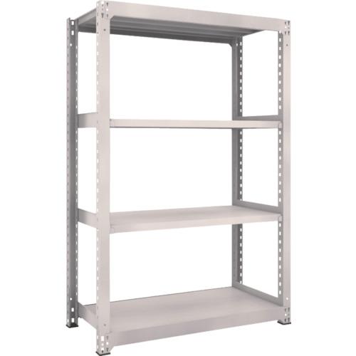 TRUSCO M5 loại kệ trung bình 1200 x 571 x H1800 4 tầng đơn kệ xám neo