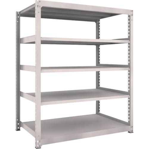 Kệ trung tải loại TRUSCO M5 1500 x 921 x H1800 5 tầng đơn kệ xám neo