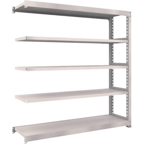 Kệ trung tải TRUSCO M5 loại 1800 x 471 x H1800 5 tầng nối màu xám đen