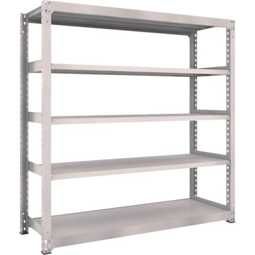 TRUSCO M5 loại kệ trung bình 1800 x 571 x H1800 5 tầng đơn kệ xám neo