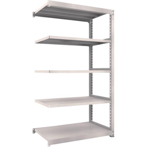 Kệ trung tải TRUSCO M5 loại 1200 x 721 x H2100 5 tầng nối xám đen