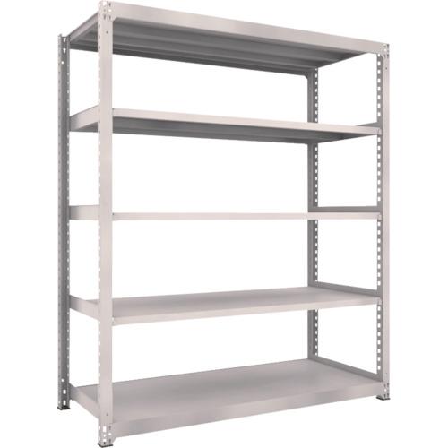 Kệ trung tải loại TRUSCO M5 1800 x 721 x H2100 5 tầng đơn kệ xám neo