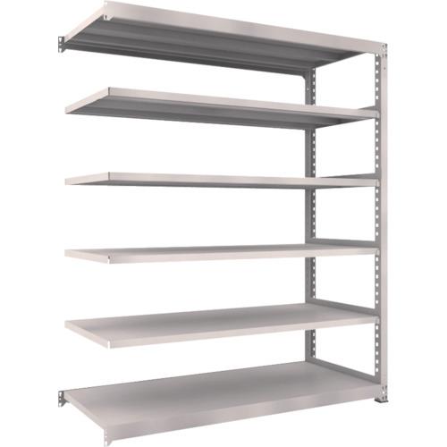 TRUSCO M5 loại kệ trung tải 1800 x 721 x H2100 6 tầng nối màu xám neo