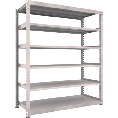 Kệ trung tải loại TRUSCO M5 1800 x 721 x H2100 6 bậc đơn kệ xám neo