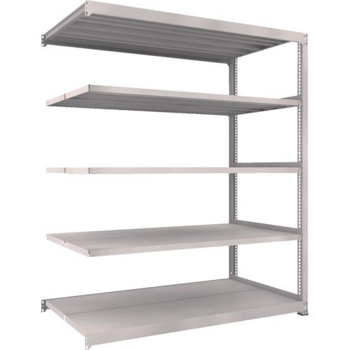 Kệ trung tải TRUSCO M5 loại 1800 x 921 x H2100 5 tầng nối màu xám đen