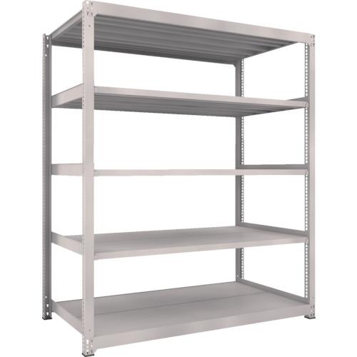 TRUSCO M5 loại kệ trung bình 1800x921xH2100 5 bậc đơn màu xám neo