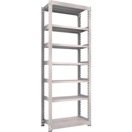 TRUSCO M5 loại kệ trung bình 900 x 471 x H2400 7 bậc đơn màu xám neo