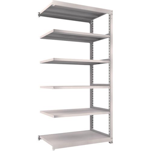 TRUSCO M5 loại kệ trung tải 1200 x 721 x H2400 kết nối 6 tầng màu xám neo