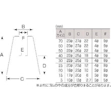 画像をギャラリービューアに読み込む, ＭＫ　ゴムセーフ戸当　白　２０ｍｍ
