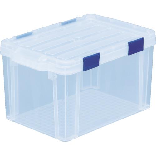 IRIS 227591 Hộp đựng có khóa kín Clear/Navy 19.5L