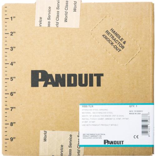 PANDUIT MLT type Long stainless steel band STANDARD type SUS304 Width: 4.6mm Length: 304.8m/roll M BS-MR