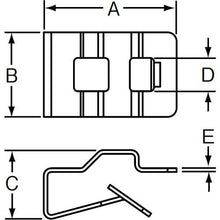 Load image into gallery viewer, PANDUIT clip type fixture (100 pieces)
