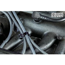 Load image into gallery viewer, SapiSelco &quot;Met&quot; cable tie with stainless steel claw black 3.5mm x 20
