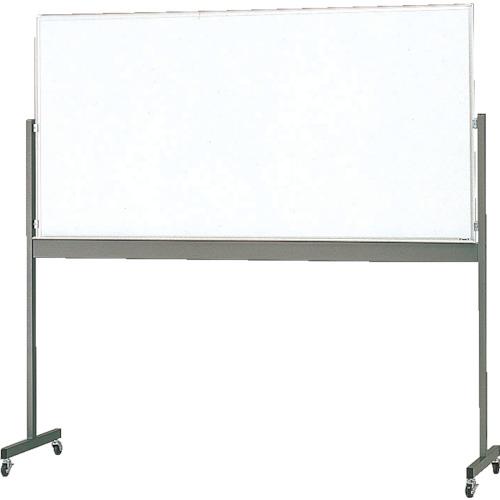 TRUSCO Single Sided Moving Board Steel Whiteboard White Dark Line 900X1800