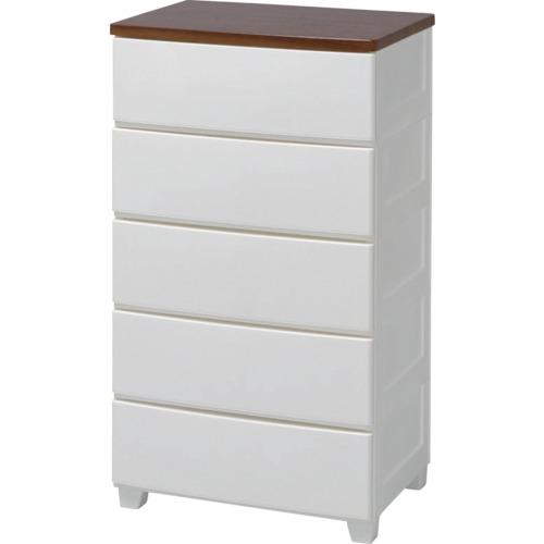 IRIS 219591 Gỗ Top Chest White/Walnut MG-555