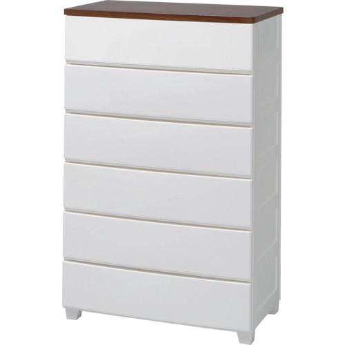 IRIS 219597 Gỗ Top Chest White/Walnut MG-726