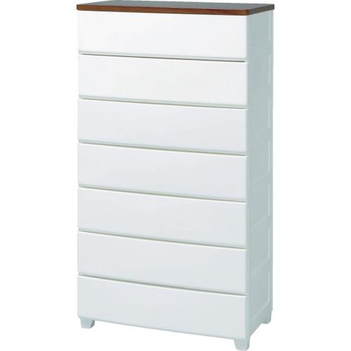 IRIS 219598 Gỗ Top Chest White/Walnut MG-727