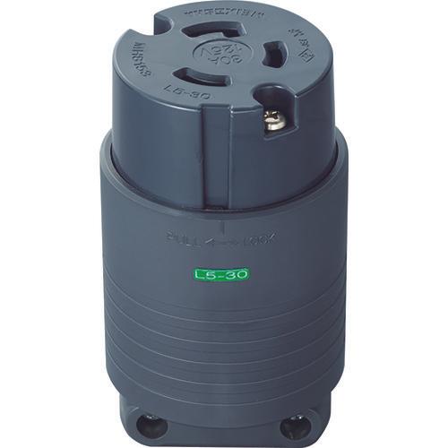 MEIKO 2P30A hook connector body (L5-30) 30A. 125V (black)