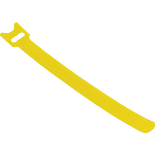 TRUSCO magic band strap yellow 15 cm 4 pieces