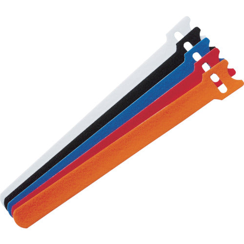 TRUSCO magic band ultra-thin strap 15 cm assorted (5 pieces included)